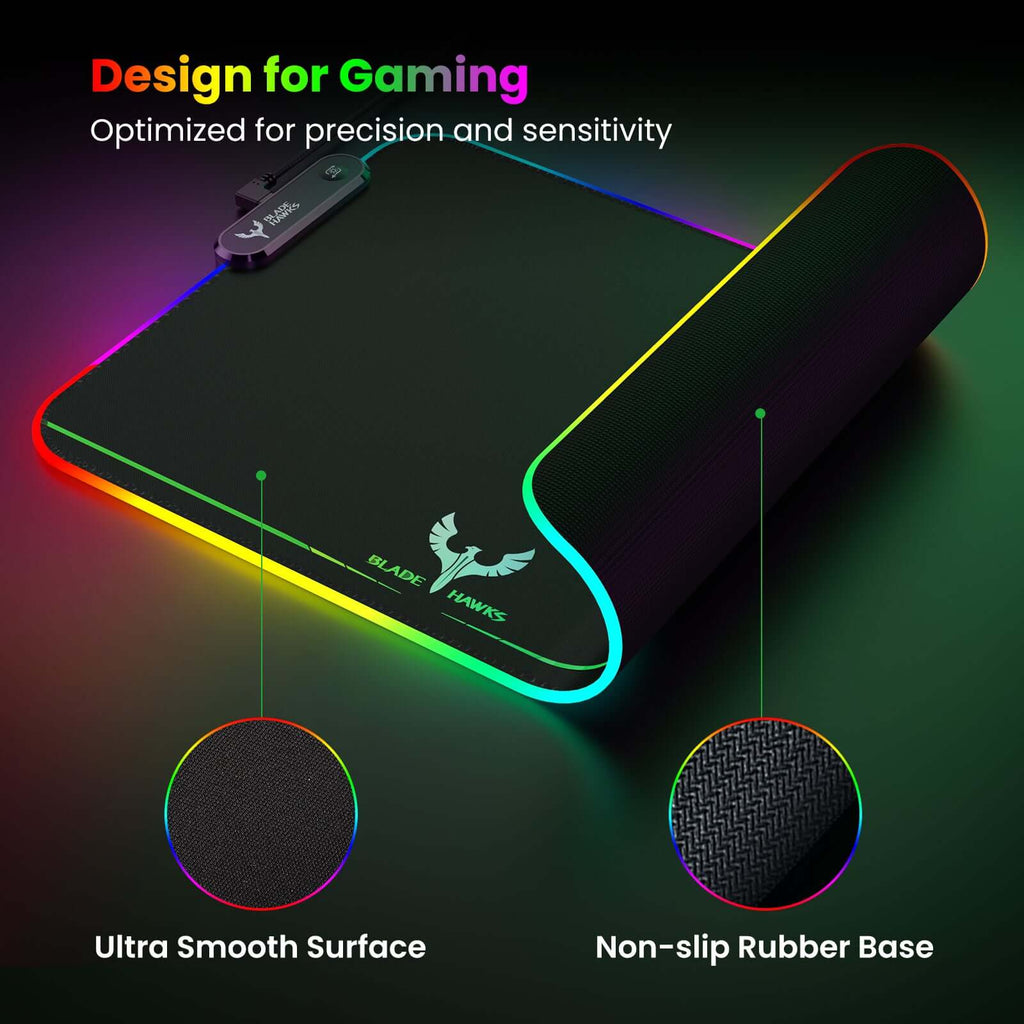 Blade Hawks RGB Gaming Mouse Mat