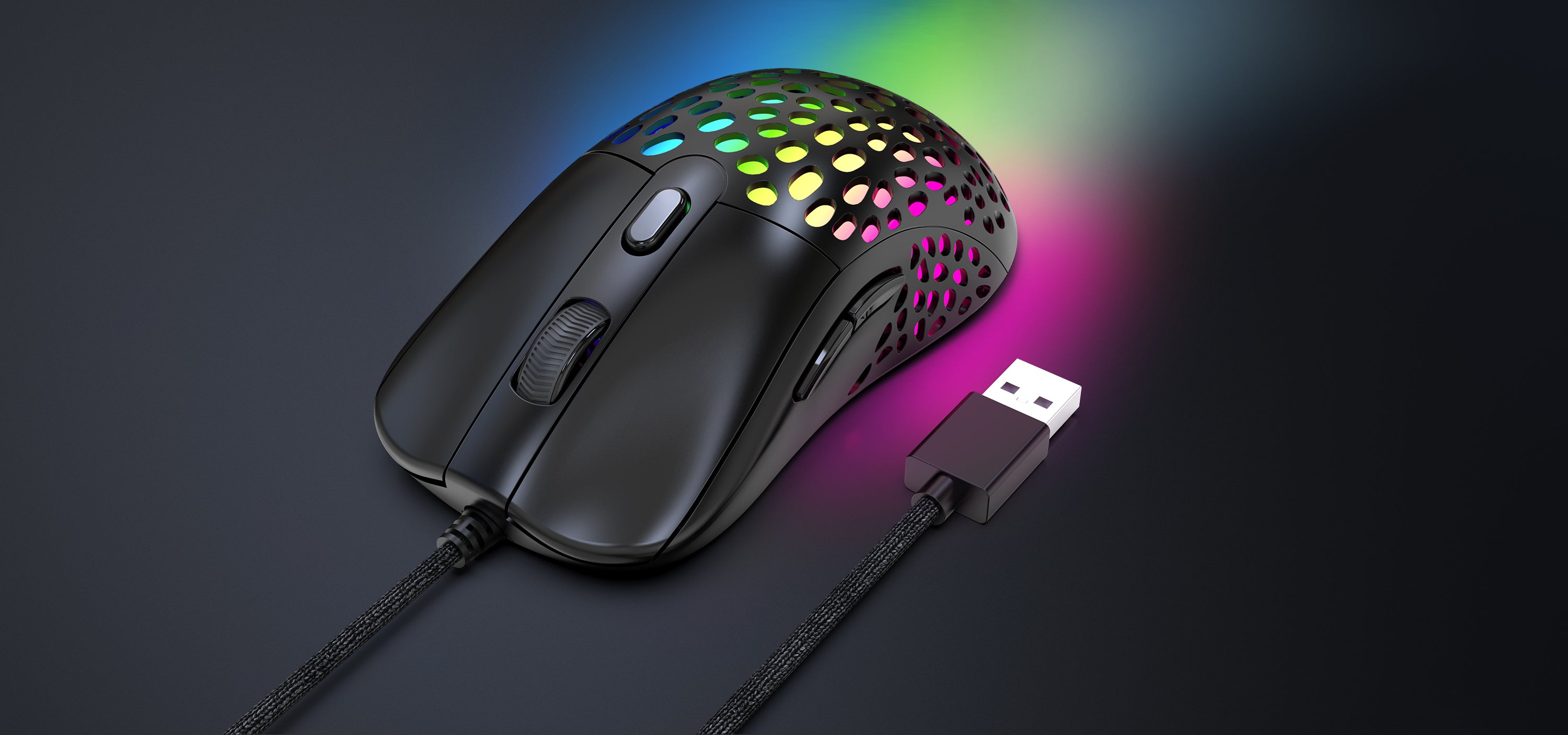 Hawk Computer Mouse Blade Hawks X7 RGB Gaming Mouse